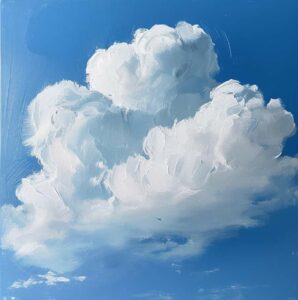 Mehr über den Artikel erfahren Wolken malen mit Acryl