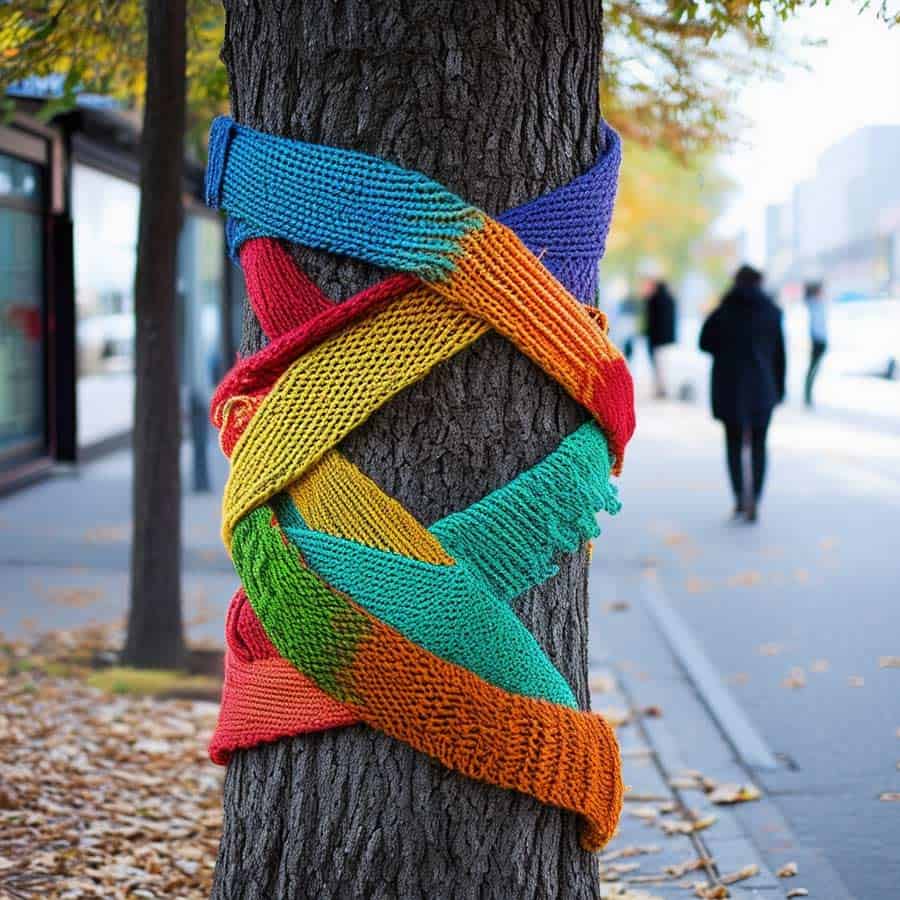 Du betrachtest gerade Guerilla Knitting