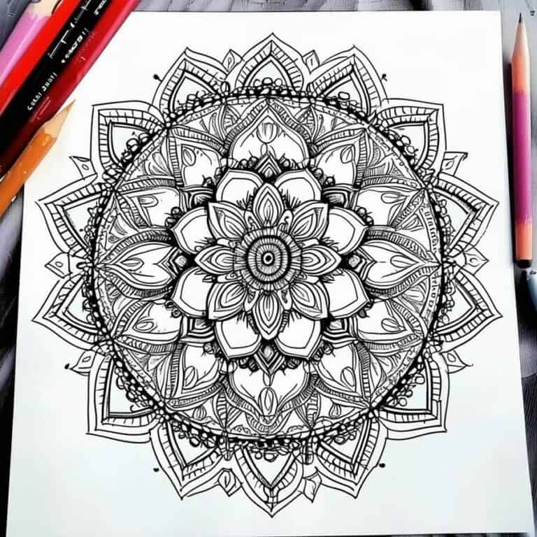 Mehr über den Artikel erfahren Mandala zeichnen