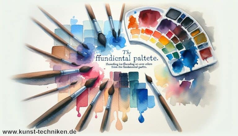 Mehr über den Artikel erfahren Aquarell Farben mischen